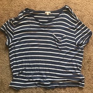 GAP crop boyfriend tee